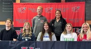 Five Lady Warriors sign Letter of Intent